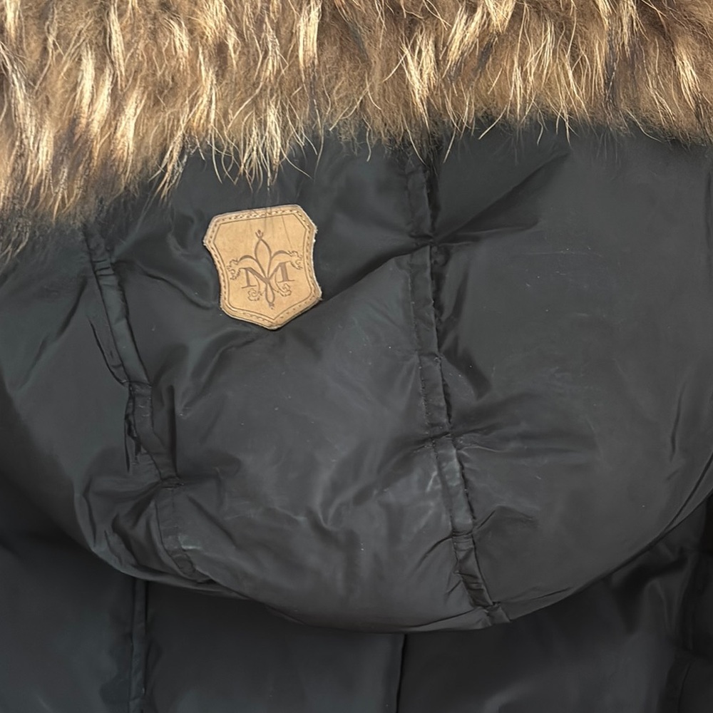 Mackage Women's Black Fur-Trimmed Jacket - Picture 10 of 14